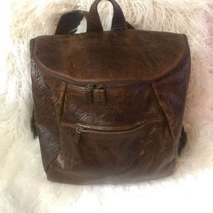 Moore & Giles leather backpack